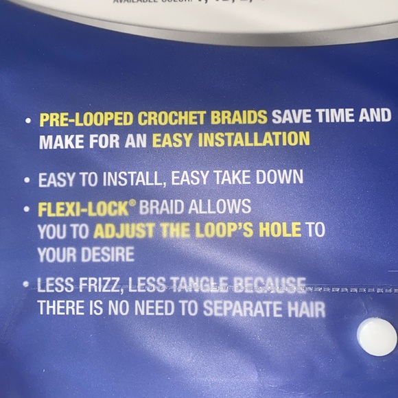 Freetress Pre-Loop Crochet Braid Yaky Bounce 16” - Picture 3 of 4